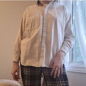 100% cotton shirt jacket